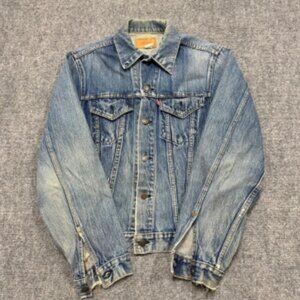 Vintage Levi's Jean Jacket Men's Small 80's Type 3 Trucker Made In USA